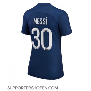 Paris Saint-Germain Lionel Messi #30 Hemma Matchtröja Dam 2022-23 Kortärmad